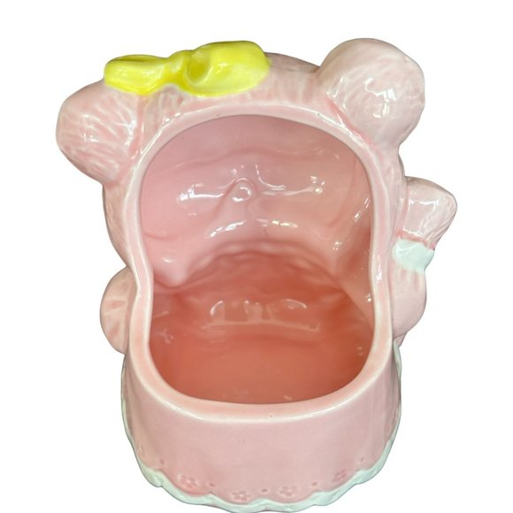 VINTAGE SET OF 5 BABY THEMED PLANTERS - Picture 6 of 16